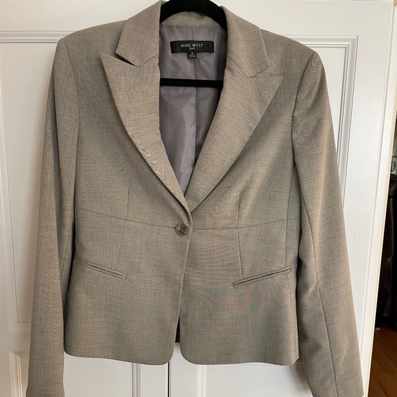 Nine West Suit Peplum Jacket